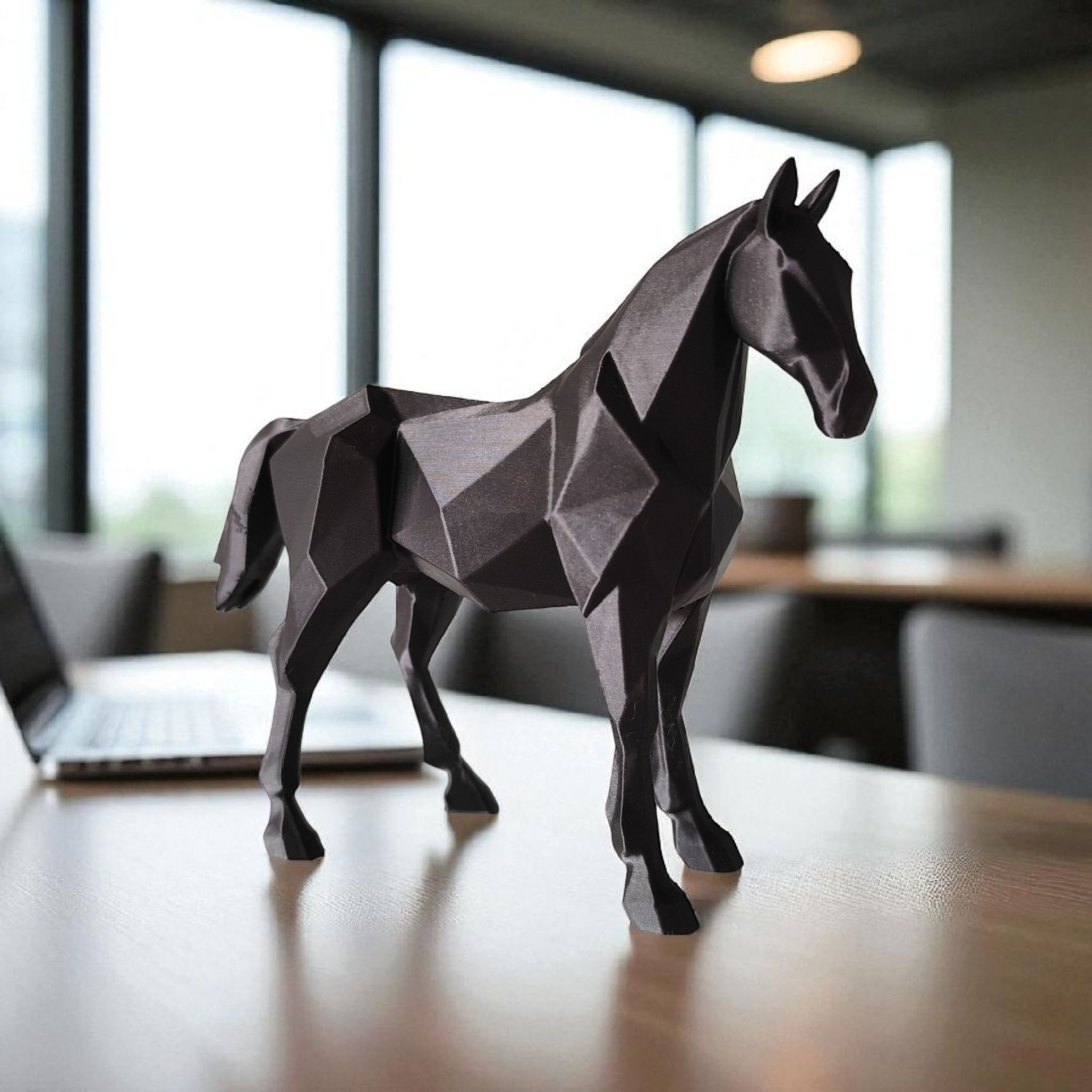 The Stallion - Side View Detail